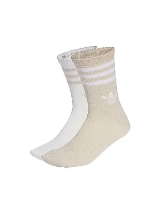 ADIDAS ORIGINALS | Calcetines §S GLITTER Paquete de 2 icgome/blanco | 